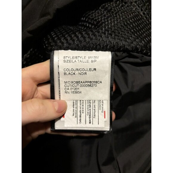 Canada Goose Black Erickson Parkas - Picture 5 of 6